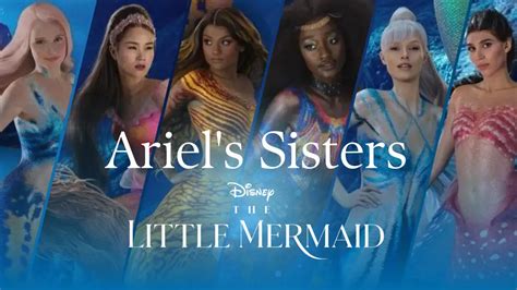 ariel's sisters|ariel's sisters names live action.